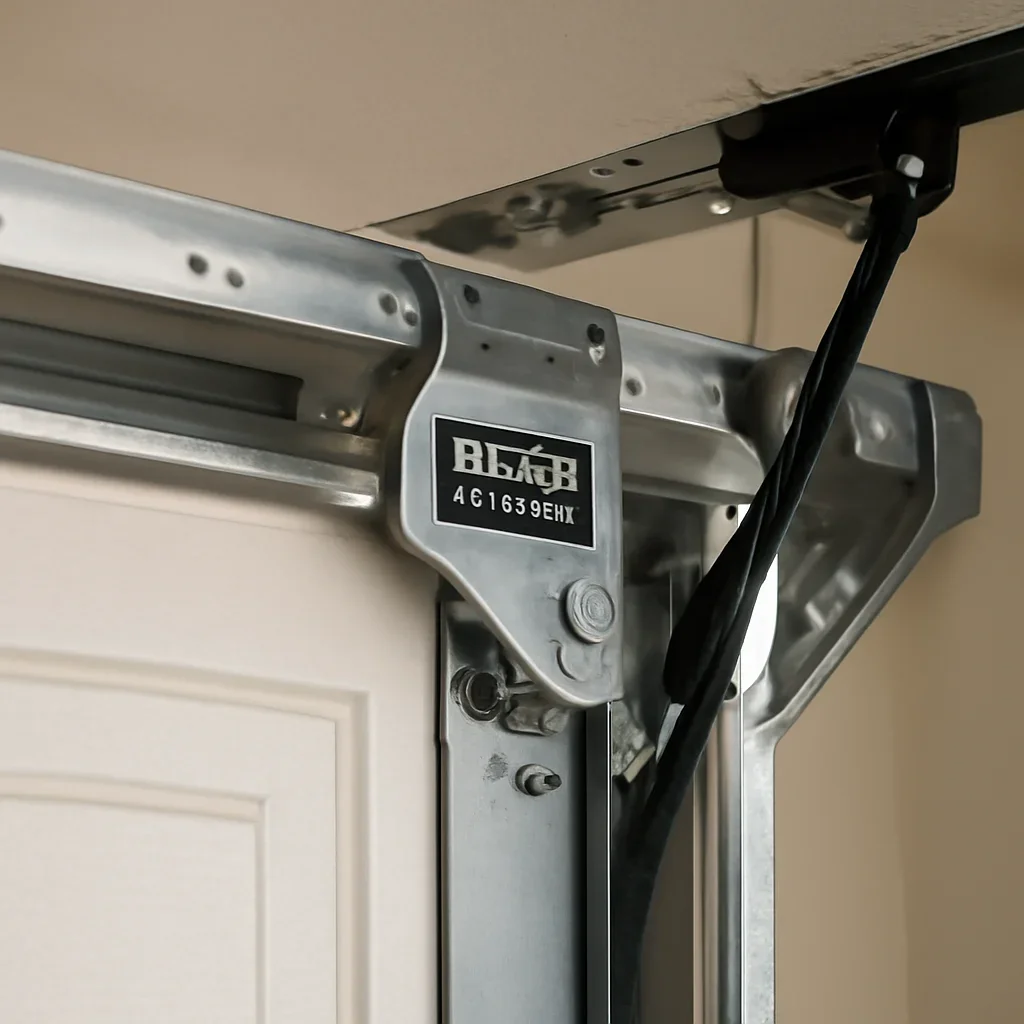 Garage door parts inspected during Beaver Creek garage door repair