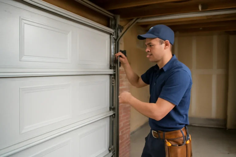 Editorial visual for blog how much does garage door repair cost in surrey in a Surrey garage setting