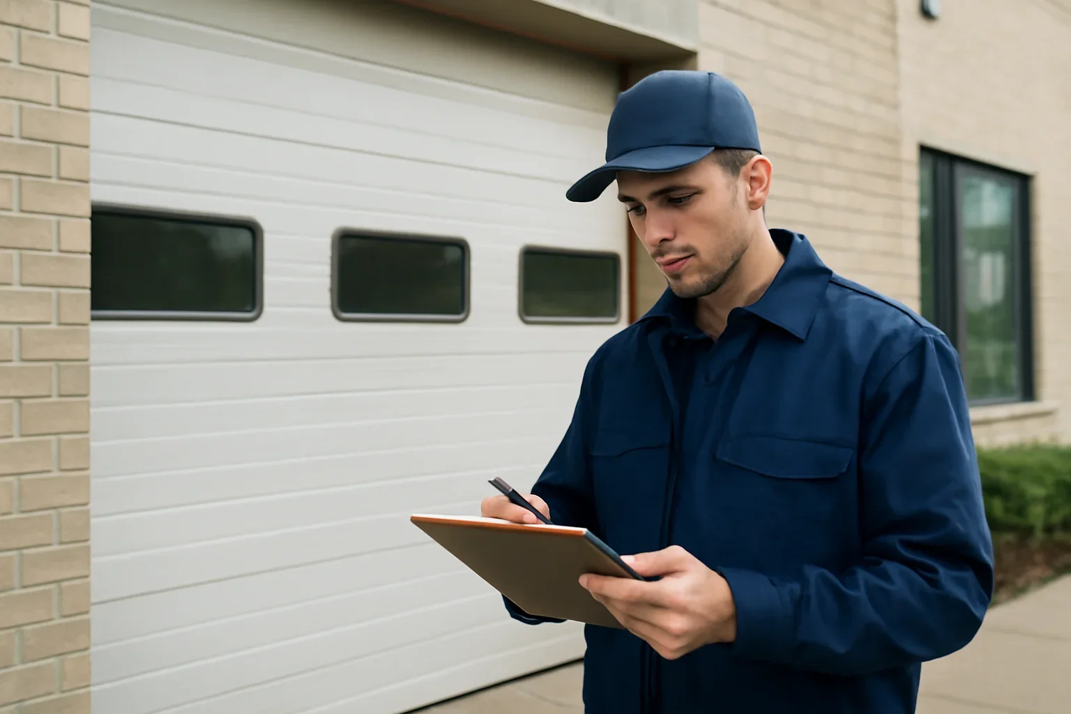 Commercial garage door repair service in Rosemary Heights Surrey