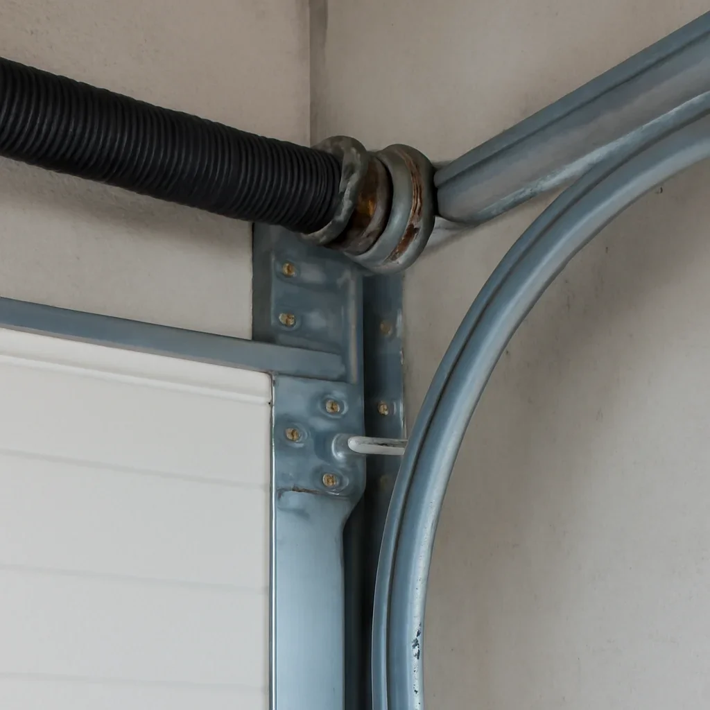 Commercial garage door components inspected during South Westminster Surrey repair service