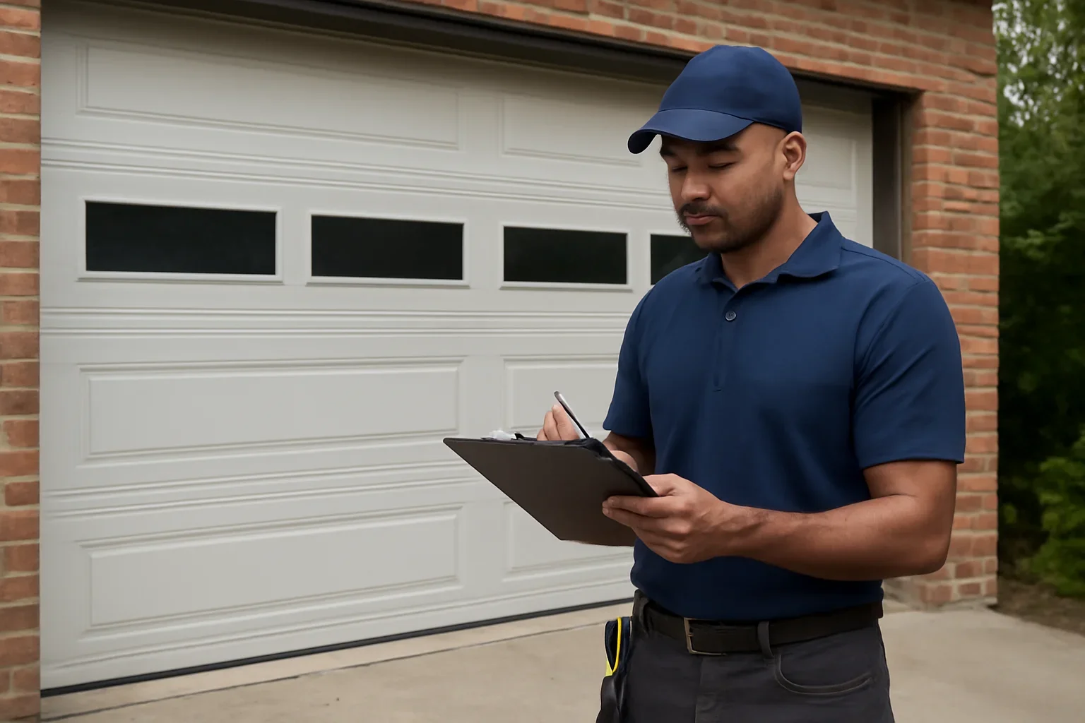 Commercial garage door repair service in Strawberry Hill Surrey