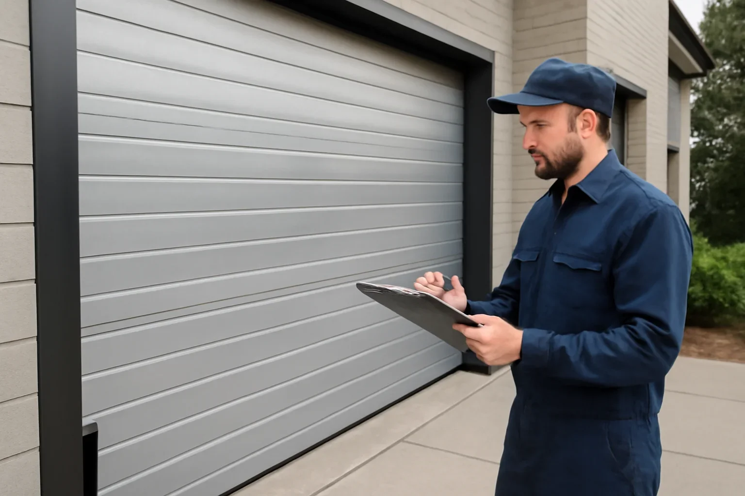 Commercial garage door repair service in Sunnyside Surrey
