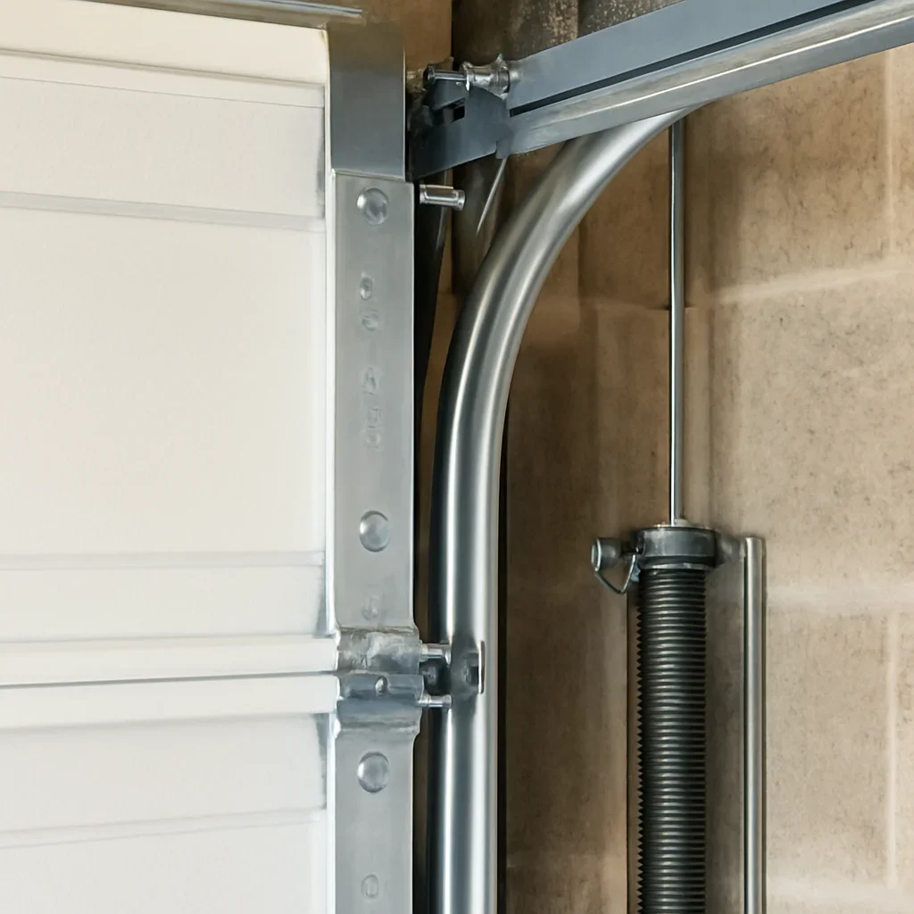 Garage door components reviewed before installation in Whalley and Surrey City Centre Surrey