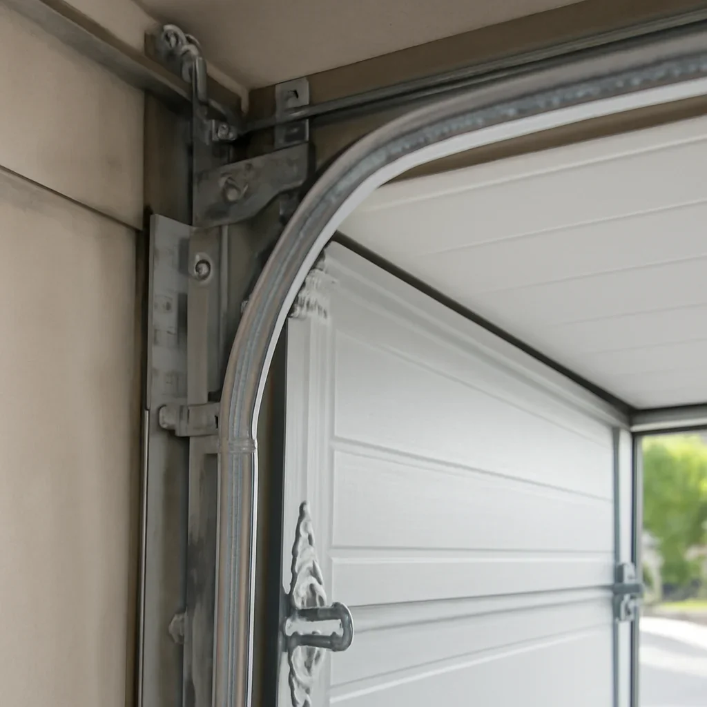 Garage door components inspected during King George Corridor service in Surrey