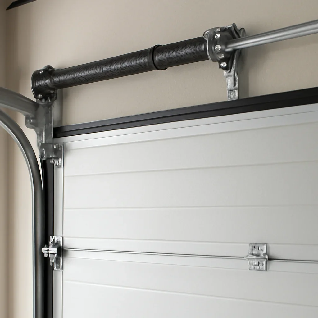 Close view of garage door parts for Fleetwood Town Centre garage door service in Surrey